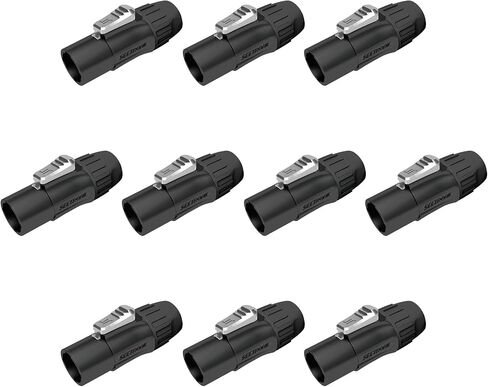 Seetronic X Series IP65 Waterproof Power Connectors (SAC3FX, 4 Pack) in Saudi Arabia