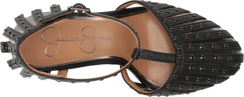 Jessica Simpson Women's Bakir T-Strap Platform Pump, Black, 7 in Saudi Arabia