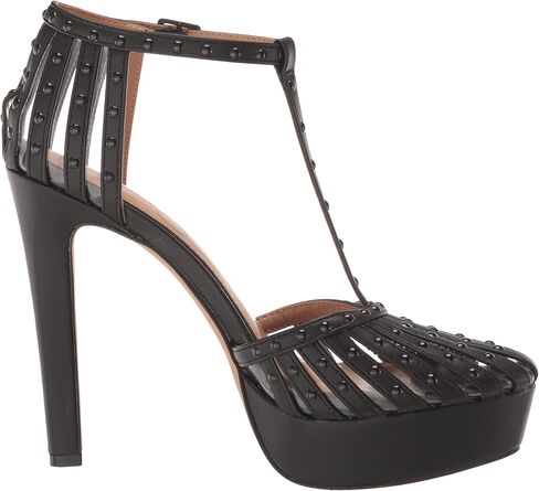 Jessica Simpson Women's Bakir T-Strap Platform Pump, Black, 7 in Saudi Arabia