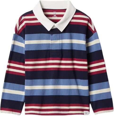 GAP Boys' Long Sleeve Rugby Polo in Saudi Arabia