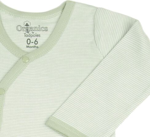Tadpoles Organic Cotton Pin-Stripe Kimono-Style Bodysuit in Saudi Arabia
