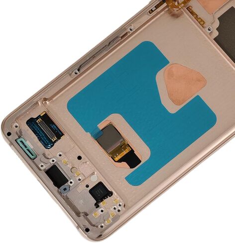 AMOLED for Samsung Galaxy S21 Plus Screen Replacement with Frame for Samsung S21+ Screen Replacement SM-G996B SM-G996U LCD Digitizer Display Touch Screen Assembly with Tools 6.7 inch Gold in Saudi Arabia