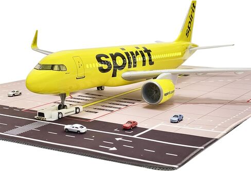 1:100 Scale Large Airplane Model Southwest Airlines 737 Plane Model with LED Light Gift for Business/Birthday/Christmas Diecast Alloy Airplanes for Gift and Collection in Saudi Arabia
