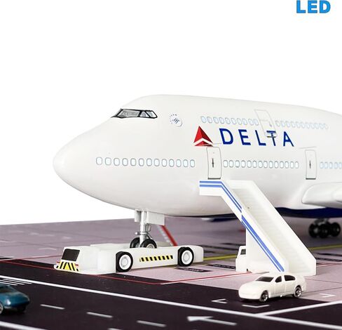 1:100 Scale Large Airplane Model Southwest Airlines 737 Plane Model with LED Light Gift for Business/Birthday/Christmas Diecast Alloy Airplanes for Gift and Collection in Saudi Arabia