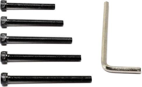 iexcell 1500 Pcs M3 x 4/6/8/10/12/16/20/25/30/35/40/45/50 Alloy Steel 12.9 Grade Hex Socket Head Cap Screws Bolts Nuts Washers Assortment Kit, Black Oxide Finish in Saudi Arabia