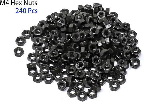 iexcell 1500 Pcs M3 x 4/6/8/10/12/16/20/25/30/35/40/45/50 Alloy Steel 12.9 Grade Hex Socket Head Cap Screws Bolts Nuts Washers Assortment Kit, Black Oxide Finish in Saudi Arabia