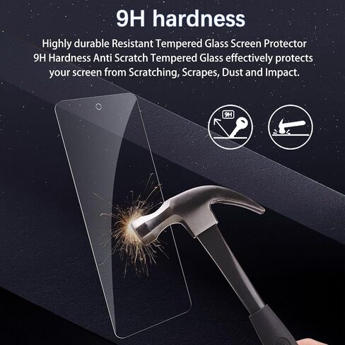 [3+3 عبوات] واقي شاشة لهاتف Moto G Stylus 5G 2022 مع 3 قطع من واقي عدسة الكاميرا، غشاء زجاجي مقوى شفاف عالي الدقة، مضاد للخدش، صلابة 9H، حساس للمس، خالي من الفقاعات in Saudi Arabia