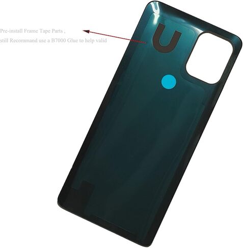 Xt2131 غطاء خلفي للبطارية استبدال أجزاء باب الإسكان الخلفي لموتورولا موتو جي ستايلس (5G) 2021 XT2131 6.8 بوصة in Kuwait