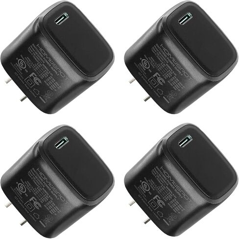 HomeSpot 20W UL-Listed USB-C Power Delivery Wall Charger - Fast Charging for iPhone, Samsung Galaxy Phones, iPad, and More in Saudi Arabia