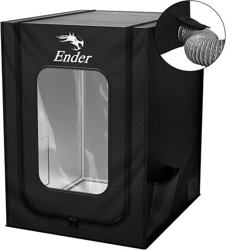 Creality Official 3D Printer Enclosure, Fireproof Dustproof Constant Temperature Protective Cover 550*650*750mm for Ender 3S1/Ender 3S1 Pro/Ender 3V3 KE/Ender 3 MaxNeo/Ender 3 Max/Ender 5/Ender 5 S1 in Saudi Arabia