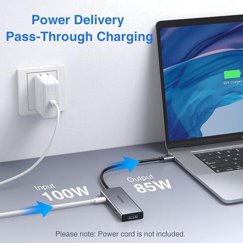 محطة إرساء USB C للكمبيوتر المحمول بشاشة مزدوجة USB C إلى محطة إرساء محول USB لأجهزة Dell وHP وLenovo وSurface وUSB C Hub HDMI عرض ثلاثي متعدد الشاشات مع 4K HDMI، 2*DP، VGA، شحن، 3*USB 2.0 in Kuwait