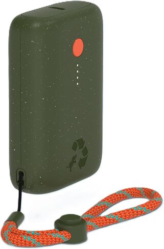 Nimble Champ 10K Dual USB-C Portable Charger, 20W PD & QC 4.0, Fast Charging USB-C Power Bank Compatible with iPhone, iPad, Android and More, Made from Recycled Plastic (Nebula Blue) in Saudi Arabia