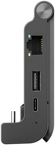 ICUUISwitch Dock للتبديل/تبديل OLED، محطة إرساء تبديل محمولة للتلفزيون مع منفذ HDMI/Type-C 4K/منفذ USB 2.0، استبدال إيثرنت 100 ميجا بت في الثانية لمنصة التبديل الرسمية in Saudi Arabia
