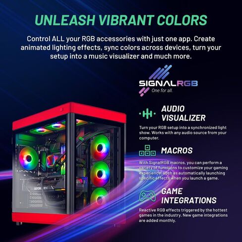 جهاز كمبيوتر Skytech Prism للألعاب، Intel i7 14700K 3.4 جيجا هرتز، RTX 4080 Super، 2 تيرابايت NVME Gen4، 64 جيجابايت DDR5 RAM RGB، 1000 واط Gold ATX 3.0 PSU، Wi-Fi، Win 11 Home in Kuwait