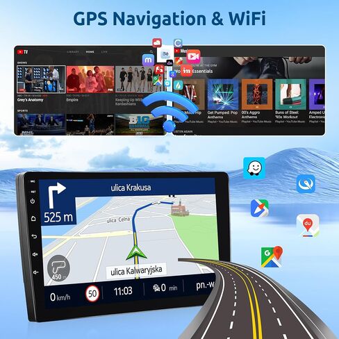 8 Core 2+64G Android Car Radio Car Stereo for Toyota Corolla 2009-2013 مع Carplay اللاسلكي Android Auto، وحدة رأس شاشة تعمل باللمس مقاس 9 بوصة مع وصلة مرآة WiFi Bluetooth GPS FM/RDS DSP AHD كاميرا احتياطية in Saudi Arabia