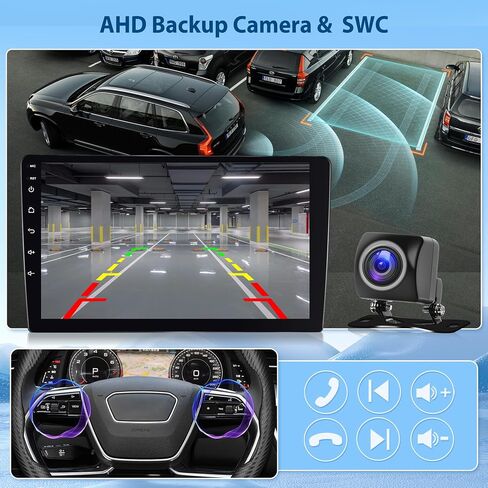 8 Core 2+64G Android Car Radio Car Stereo for Toyota Corolla 2009-2013 مع Carplay اللاسلكي Android Auto، وحدة رأس شاشة تعمل باللمس مقاس 9 بوصة مع وصلة مرآة WiFi Bluetooth GPS FM/RDS DSP AHD كاميرا احتياطية in Saudi Arabia