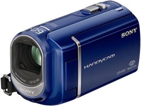 كاميرا فيديو فلاش سوني DCR-SX41 مع زووم بصري 60x (أزرق) (متجددة) in Saudi Arabia