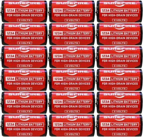 3 × 6 بطاريات ليثيوم 123 أمبير من Surefire in Kuwait