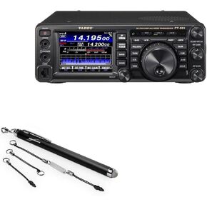 BoxWave Stylus Pen Compatible with Yaesu FT-991A - EverTouch Capacitive Stylus, Fiber Tip Capacitive Stylus Pen - Jet Black