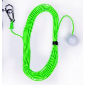 Golf Training Tool for Drivers & Irons - Practice Your Golf Swing in The Backyard with A Real Golf Ball & Experience 50 Feet of Ball Flight Feedback - for Golfers of All Ages