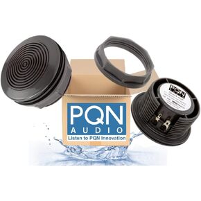 PQN Audio Spa24-4GF - Waterproof 3 inch Speaker for hottub, Spa, RV, Golf Cart - UV, Salt and Chemical Resistant Outdoor Speakers - OEM Replacement (2 Speakers)