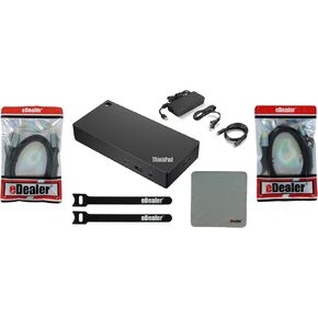 ThinkPad Universal USB-C Dock (40AY0090) + eDealer Starter Kit Bundle