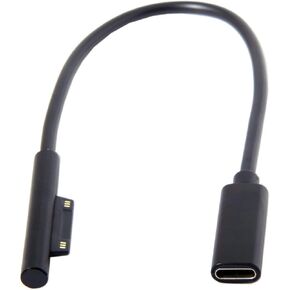 chenyang USB C to DC 20V 5.5x2.1mm PD 65W Charge Cable Type-C Female Input to DC Output for Laptop