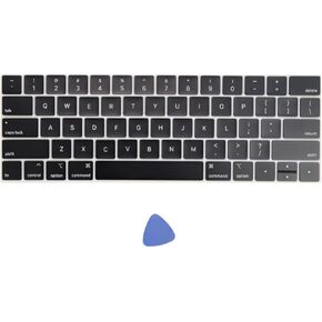 Replacement US Keyboard Full Set of Keycap Keys and Tool Fit for MacBook Pro Retina 13.3" Model A1989 (EMC 3214/3358) A2159 (EMC 3301) 15" Model A1990 (EMC 3215/3359) Air 13.3" Model A1932 (EMC 3184)