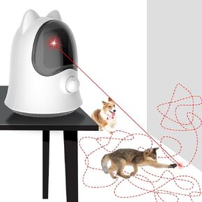 Muhhiba Cat Laser Toys for Indoor Cats, Random Trajectory Laser Cat Toy, Interactive Cat Toys for Bored Indoor Adult Cats/Kittens/Dogs