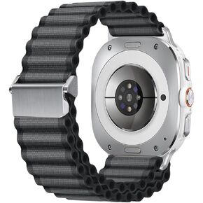 متوافق مع Samsung Galaxy Watch 7 Ultra Band 47 مم، حزام من نسيج النايلون للطرق الوعرة للنساء والرجال، ملحق بديل مناسب لساعة Samsung Galaxy Watch Ultra Trail Band in Kuwait