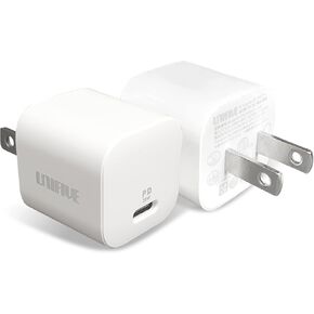 20W PD USB C Fast Charger, Wall Charger Power Delivery Type C Fast Charger Compatible with iPhone 12 13 14 15 Pro Max X XS, iPad Pro, Air Pods Pro and Most Cellular Phones