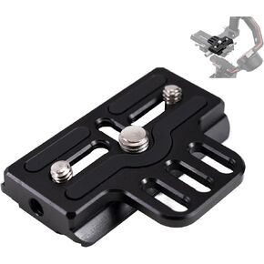 Camera Quick Release Base Plate Iengthening Version with 1/4" 3/8" for 577/501/504/701 DJI RS2 RSC2 RS3