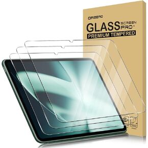 Orzero (3 Pack Compatible for OnePlus Pad 11.61 inch Screen Protector, Tempered Glass 2.5D Arc Edges 9 Hardness HD Bubble-Free