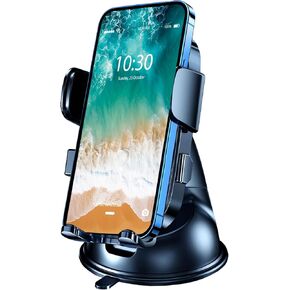 Boat Phone Holder, Waterproof Suction Cup Boat Cell Phone Mount Dashboard Universal Truck Desk Boat Stand Heavy Duty for Boating Kayak Sailing Marine Marina for iPhone Samsung Google All Smartphones