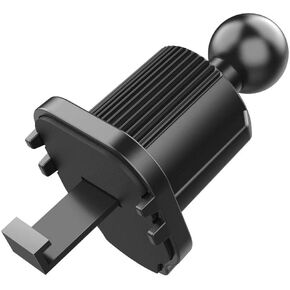 Black Universal Mobile Bracket Clip, Air Vent Clip For Most Car Phone Holder Cellphone Holder Mount Vent Grip With Joint Ball Dia 17mm Air Vent Clip For Car Phone Mount Automobile Accessories
