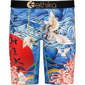 Ethika Mens Staple Boxer Brief | Super Bloom (AST, Small)