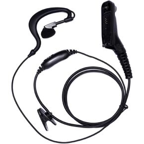 XPR 7550e Earpiece Headset with MIC PTT for Motorola Walkie Talkie APX4000 XPR6550 XPR6580 XPR7350 7350e Two Way Radio