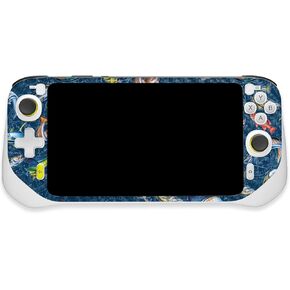 MightySkins Carbon Fiber Skin Compatible with Logitech G Cloud Gaming Handheld - Saltwater Compass | Protective, Durable Textured Carbon Fiber Finish | Easy to Apply | Made in The USA
