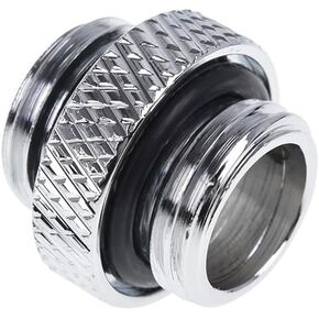 Alphacool 17398 Eiszapfen double nippel G1/4 outer thread to G1/4 outer thread - chrome Water cooling Fittings