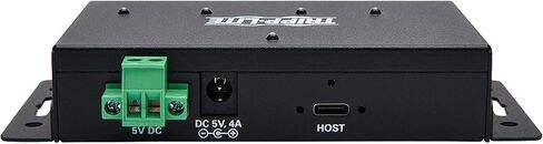 Tripp Lite 4 Port USB Hub, Industrial USB Hub, USB 3.1 Hub, Gen 2, 10 Gbps, 2 USB C, 2 USB A, 15 Kv ESD Protection, Iron Housing (U460-2A2C-Ind) in Saudi Arabia
