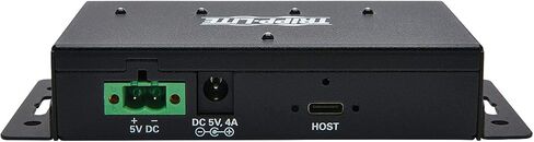 Tripp Lite 4 Port USB Hub, Industrial USB Hub, USB 3.1 Hub, Gen 2, 10 Gbps, 2 USB C, 2 USB A, 15 Kv ESD Protection, Iron Housing (U460-2A2C-Ind) in Saudi Arabia