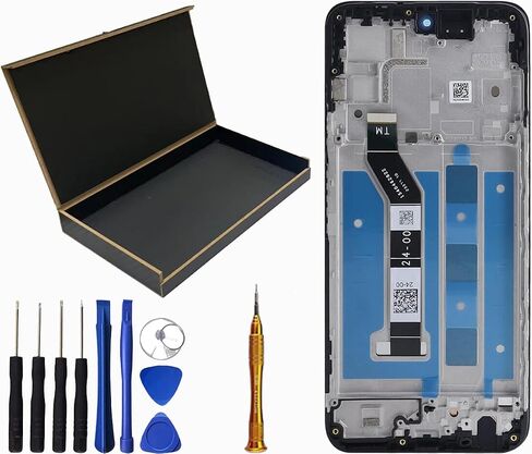 شاشة LCD تعمل باللمس محول الأرقام الجمعية الإطار استبدال ل موتو رولا موتو G Power 2024 XT2415 6.7" in Saudi Arabia