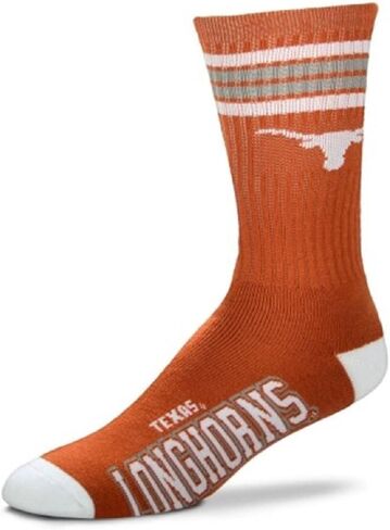 For Bare Feet NHL Colorado Avalanche 4 Stripe Deuce Crew Sock Team Color MEDIUM in Saudi Arabia