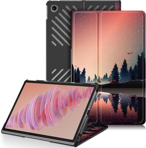 Smart Case for Lenovo Tab Plus 11.5'' TB-351FU, Ratesell Lightweight Trifold Stand Smart Case Cover for Lenovo Tab Plus 2024 Dusk in Kuwait