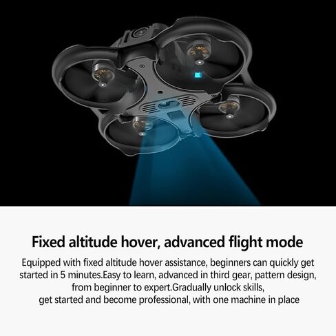aquila16FPVkit Aquila16 FPV طقم مروحية بدون طيار مع تثبيت الارتفاع، 8 دقائق طيران للمبتدئين FPV، 3 أوضاع طيران وسرعة، محاكي تسجيل DVR يدعم 1S RTF Kit مع ELRS 3.0 in Kuwait