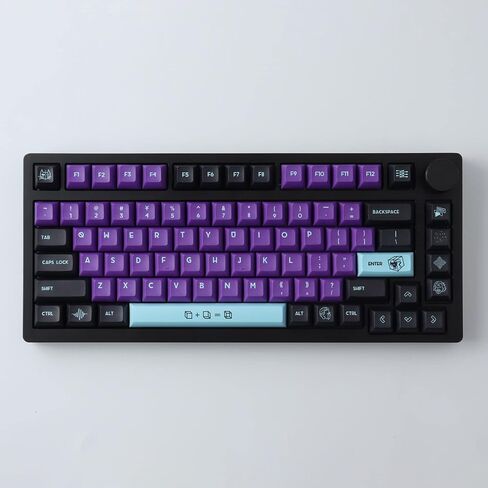 Hyekit Original Keycaps 143 Keys ميكانيكا الكم PBT Keycaps KCA Profile Dye-Sublimation Keycaps Custom Keycaps لـ Cherry Gateron MX Switches لوحة المفاتيح الميكانيكية in Kuwait