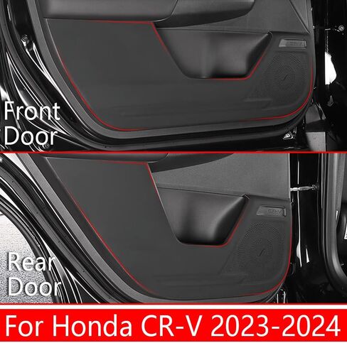 Car Door Anti Kick Pad for 2023 2024 2025 Honda CRV Accessories CR-V Protector Mat Dirty Collision Stickers Inner Decorative Protection in Saudi Arabia