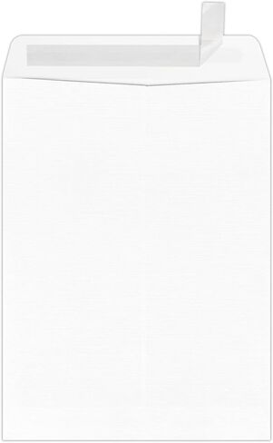 LUXPaper 9 x 12 Open End Envelopes | Peel & Press | Pool Blue | 80lb. Text | 50 Qty in Saudi Arabia
