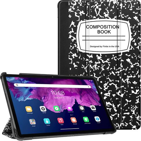 Fintie Case for Lenovo Tab P11 Plus Case 2021 (TB-J616F / J616X), Lightweight Slim Shell Stand Cover with Auto Sleep/Wake for Lenovo Tab P11 11" 2020 (TB-J606F TB-J606X) Release Tablet, Black in Saudi Arabia