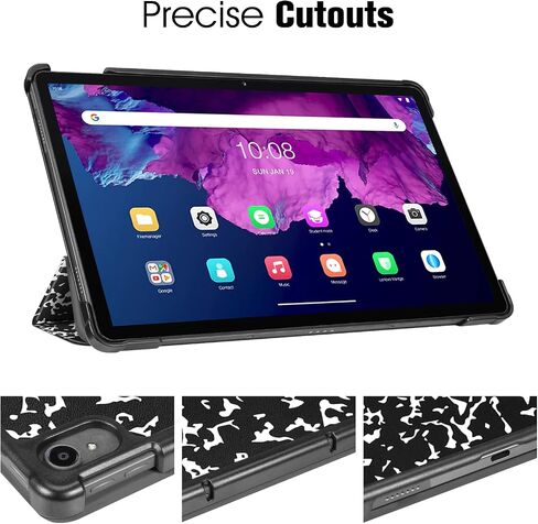 Fintie Case for Lenovo Tab P11 Plus Case 2021 (TB-J616F / J616X), Lightweight Slim Shell Stand Cover with Auto Sleep/Wake for Lenovo Tab P11 11" 2020 (TB-J606F TB-J606X) Release Tablet, Black in Saudi Arabia